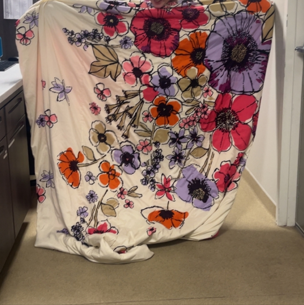ISO floral Patterned Blanket